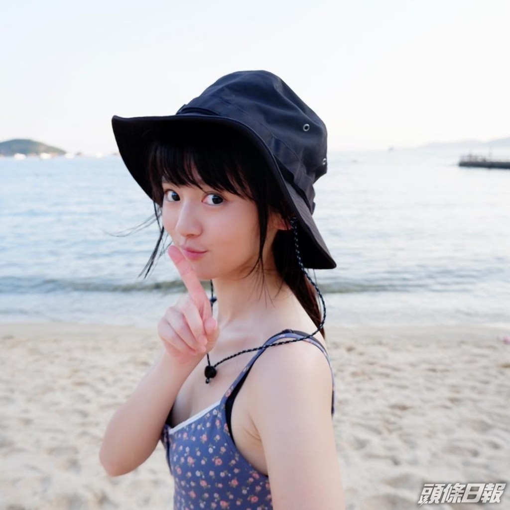 羅毓儀就算貼泳裝相，都是以健康性感為主。